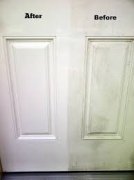 防盜門(mén)上面的小廣告可以用納米海綿清洗干凈么？